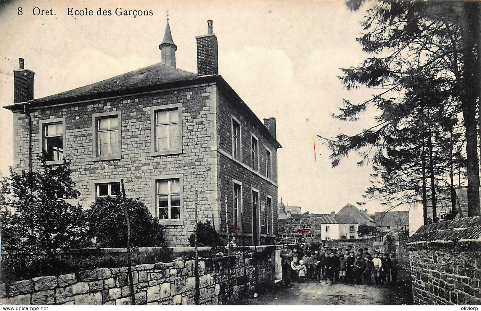 Belgique - Mettet - Oret - Ecole Des Garçons - N°8 Laflotte- Près De Biesme,Biesmerée,Graux Furnauw - Stave - St Gérard - Mettet