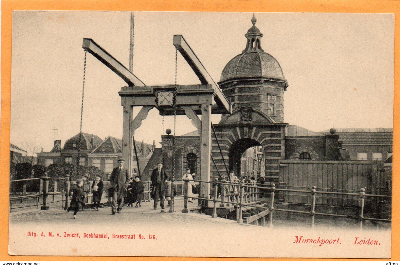 Leiden Netherlands 1900 Postcard - Leiden