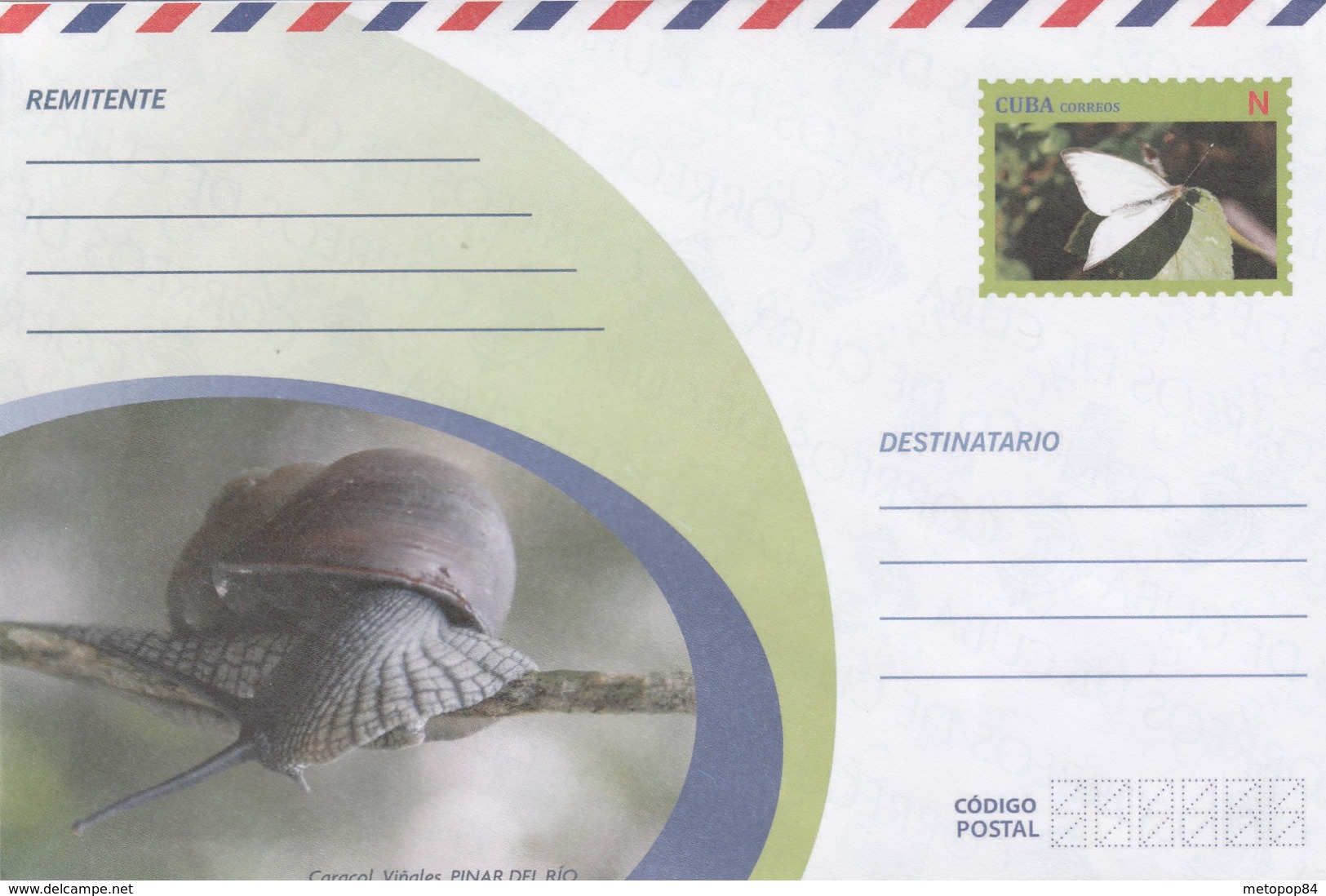 Cuba 2018 Postal Stationary - Lettres & Documents