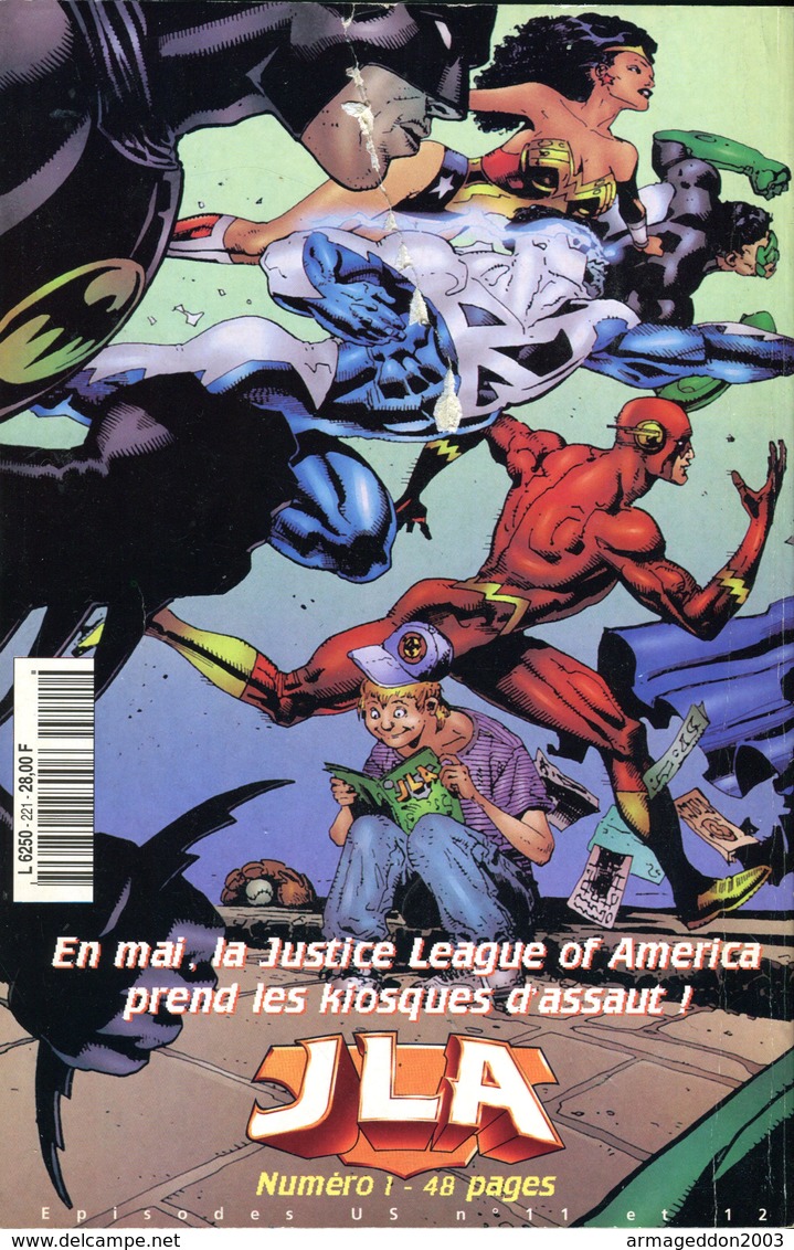BD COMICS TITANS N° 221 EDITION SEMIC 1998 BE - Titans