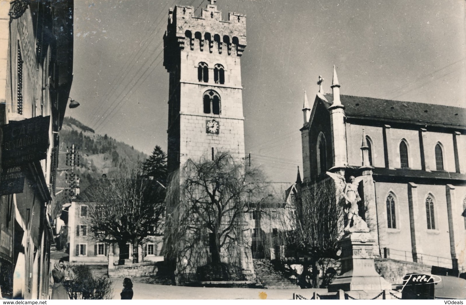 CP - France - (74) Haute Savoie - Saint-Jeoire-en-Faucigny - La Place - Saint-Jeoire