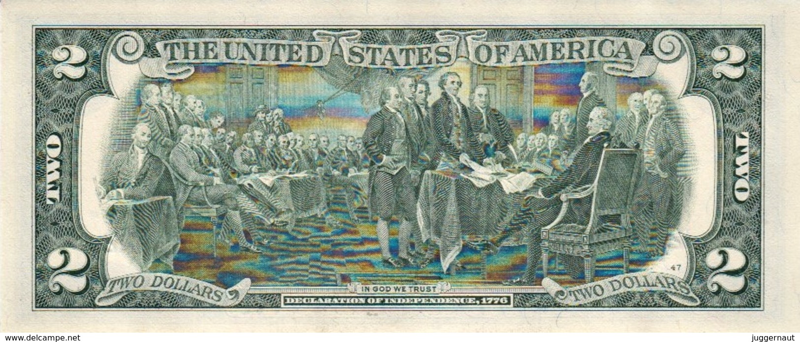 MINT UNITED STATES 2 DOLLARS BANKNOTE 2013 PICK #538 UNC - Biljetten Van De  Federal Reserve (1928-...)