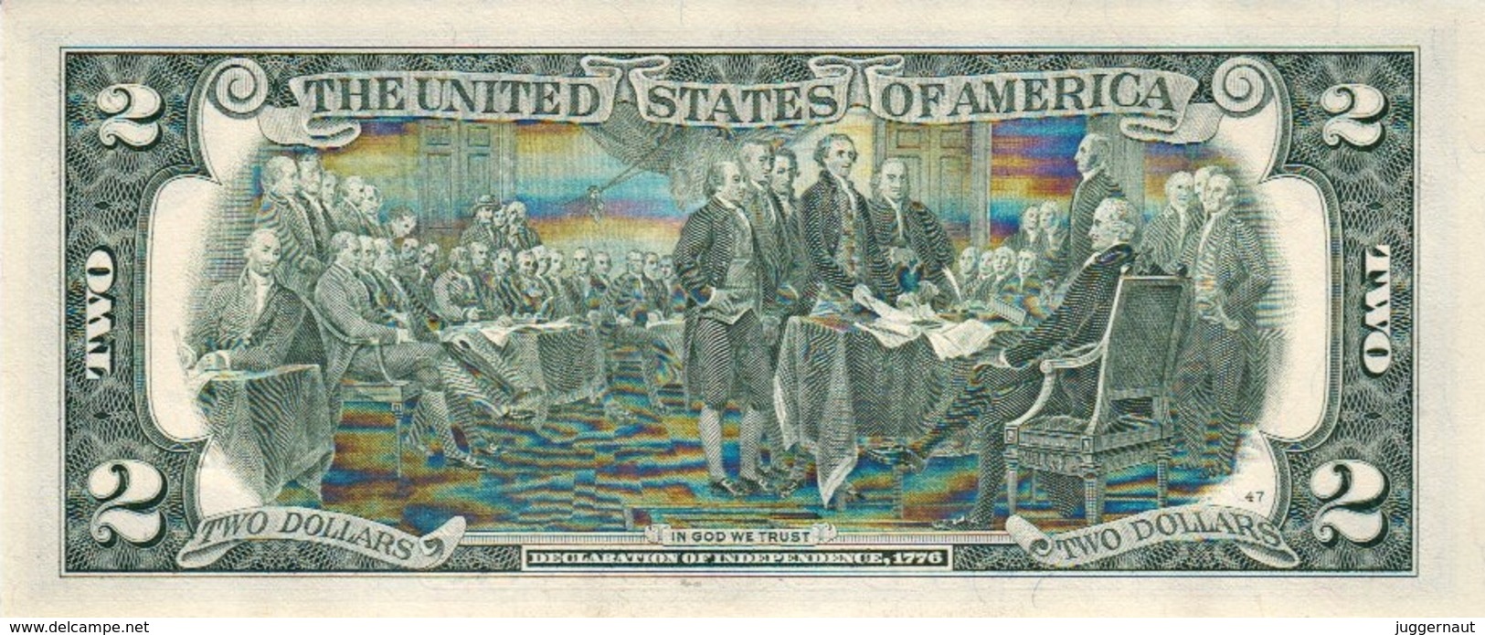 MINT UNITED STATES 2 DOLLARS BANKNOTE 2013 PICK #538 UNC - Billets De La Federal Reserve (1928-...)