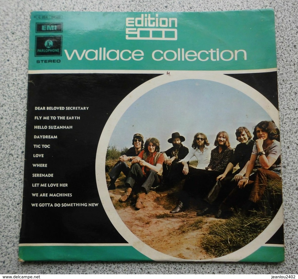 Vinyle "Wallace Collection"  Edition 5000 - Rock