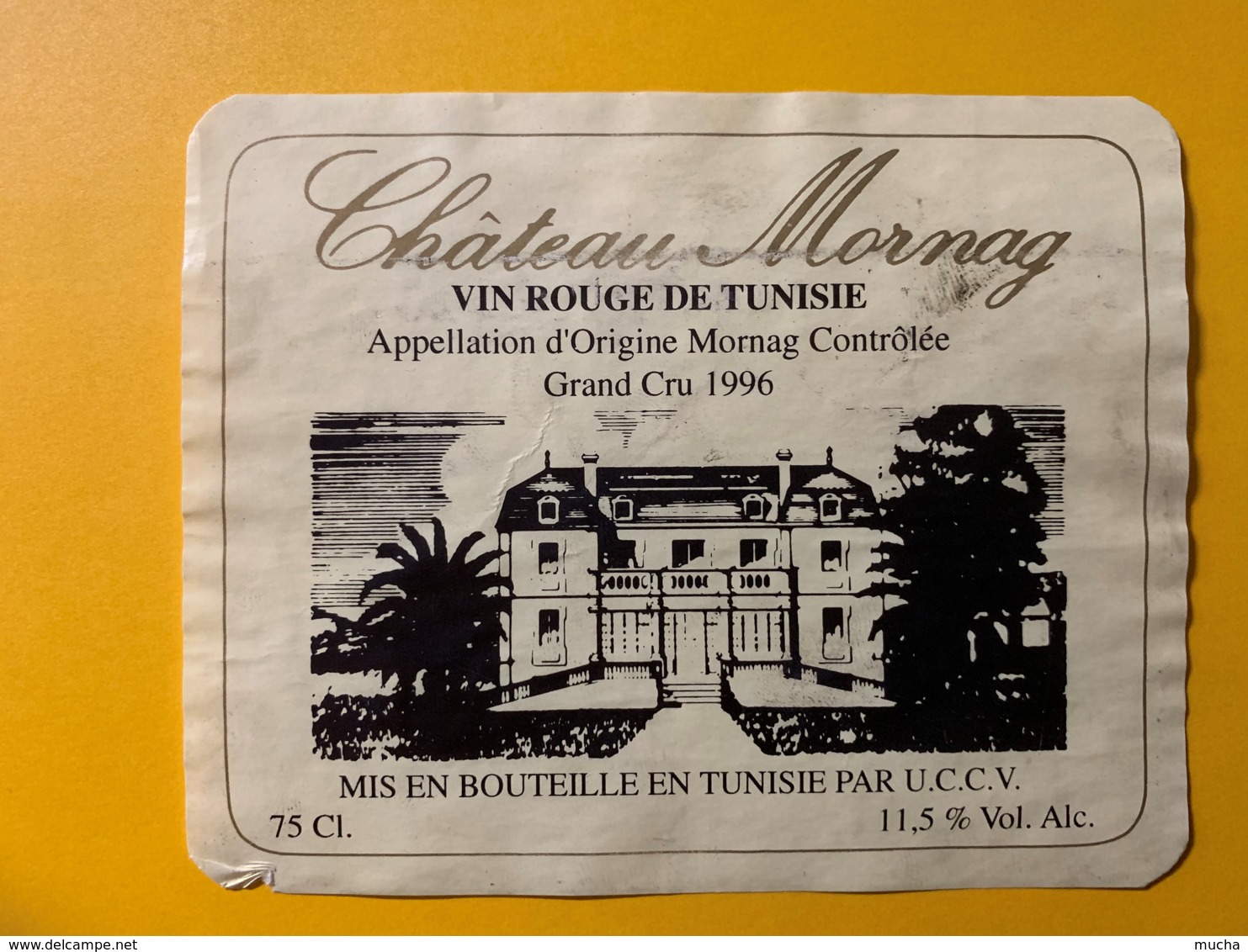 9757 - Château Mornag 1996 Tunisie - Autres & Non Classés