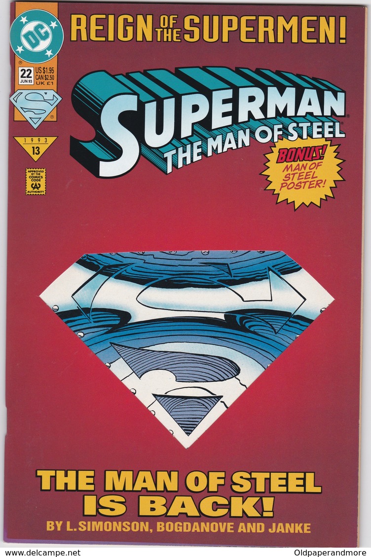 COMICS - SUPERMAN - THE MAN OF STELL - 1950-oggi