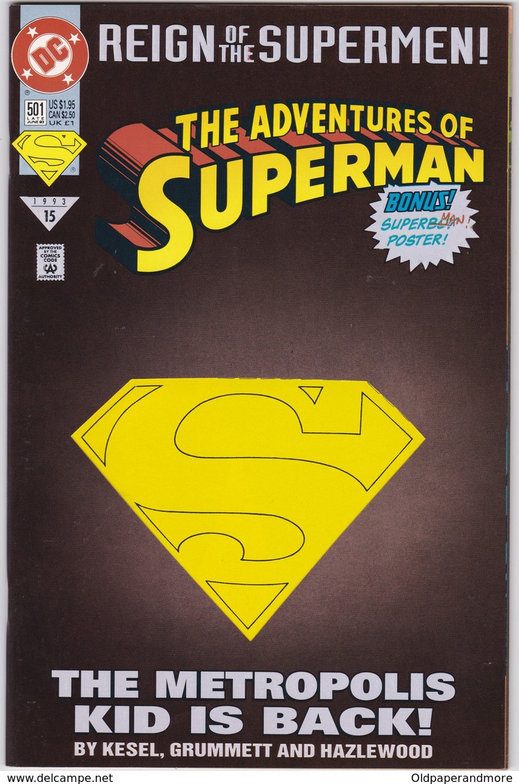 COMICS - SUPERMAN - THE METROPOLIS KID IS BACK - 1950-oggi