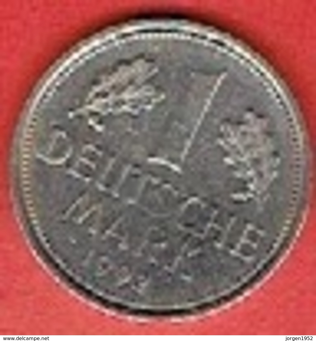 GERMANY # 1 MARK FROM 1992 - 1 Mark