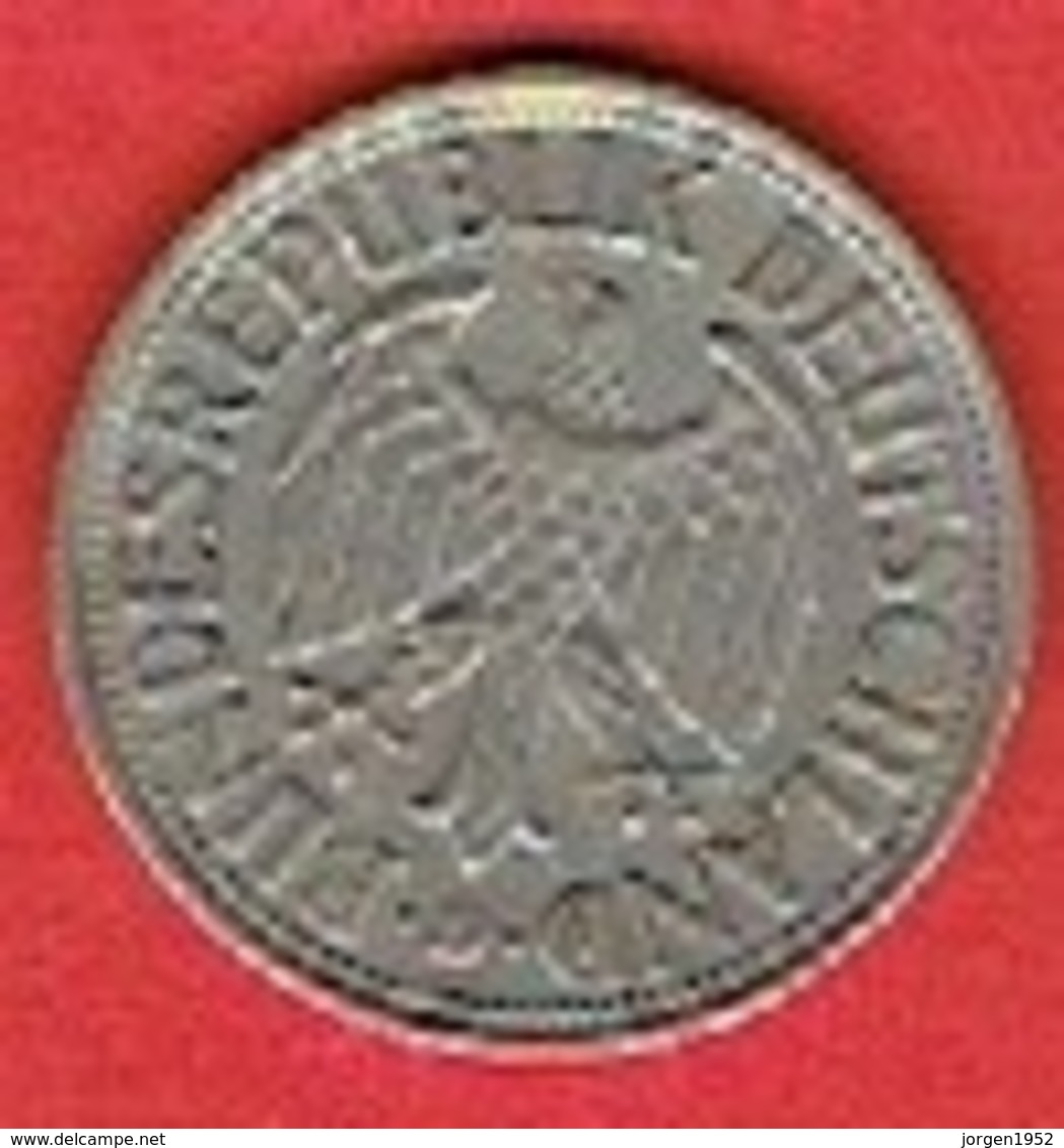 GERMANY # 1 MARK FROM 1950 - 1 Mark