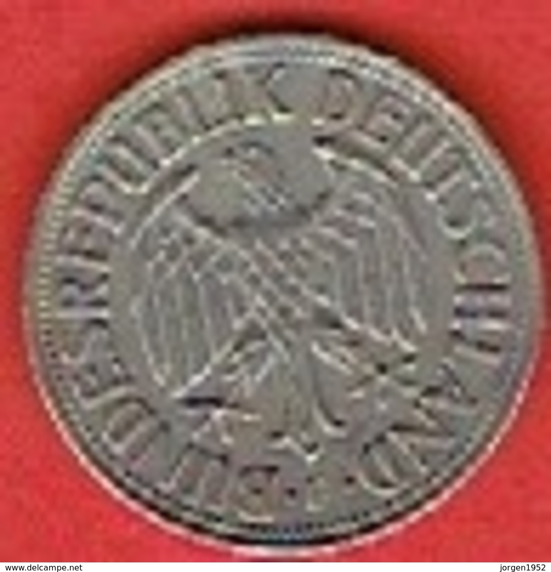 GERMANY # 1 MARK FROM 1957 - 1 Mark