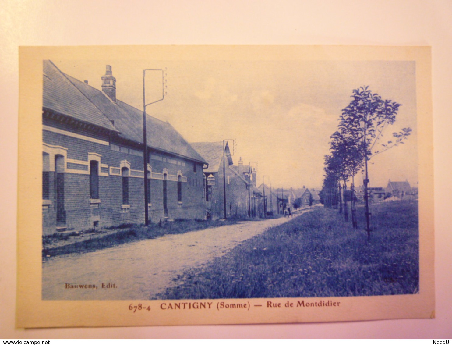 CANTIGNY  (Somme)  :  Rue De  MONTDIDIER   XXX - Other & Unclassified