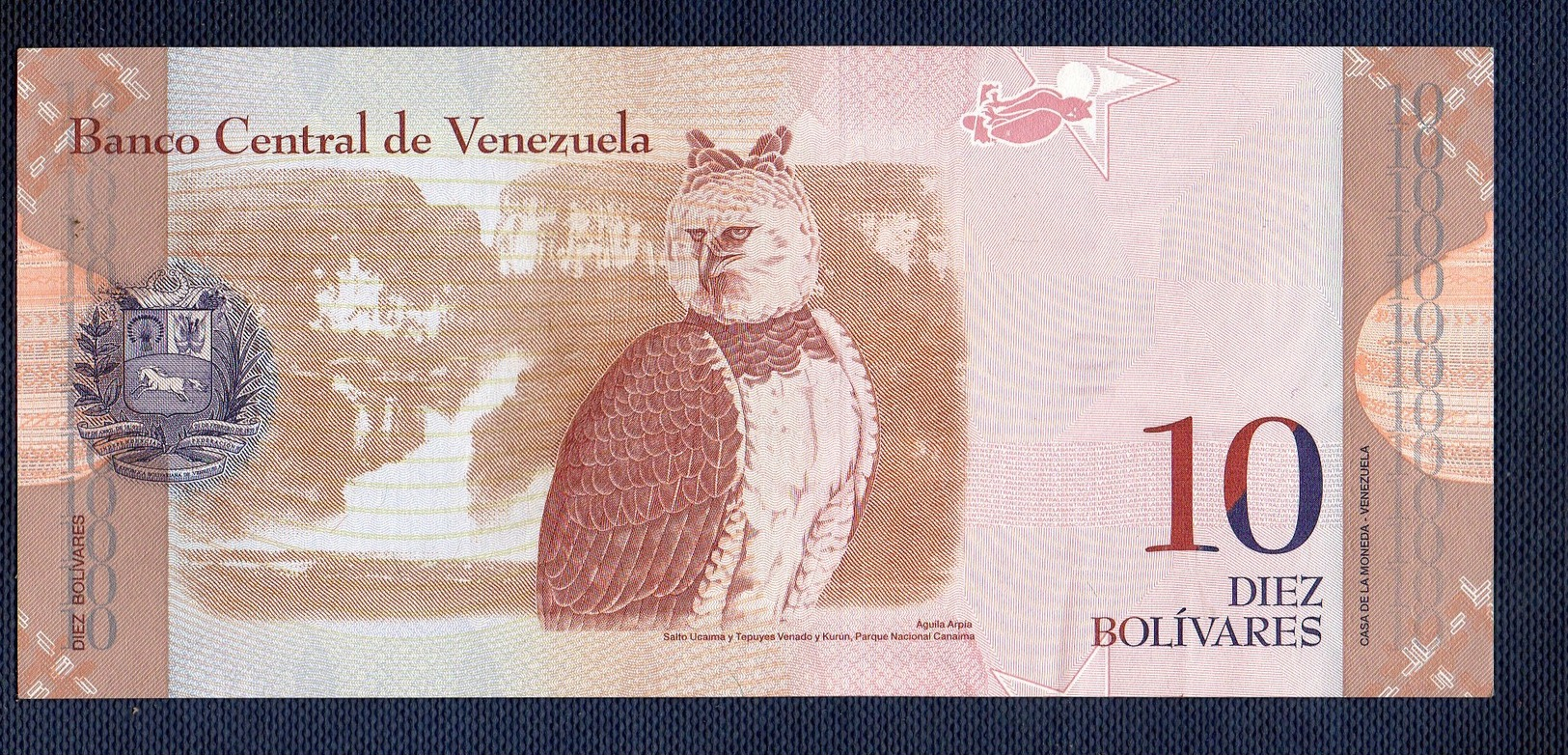 Venezuela  10   Bolívares 2013  (UNC) - Venezuela