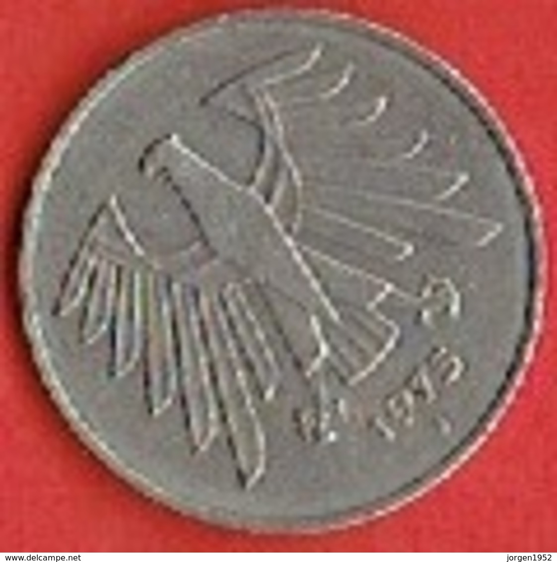 GERMANY # 5 MARK FROM 1975 - 5 Mark