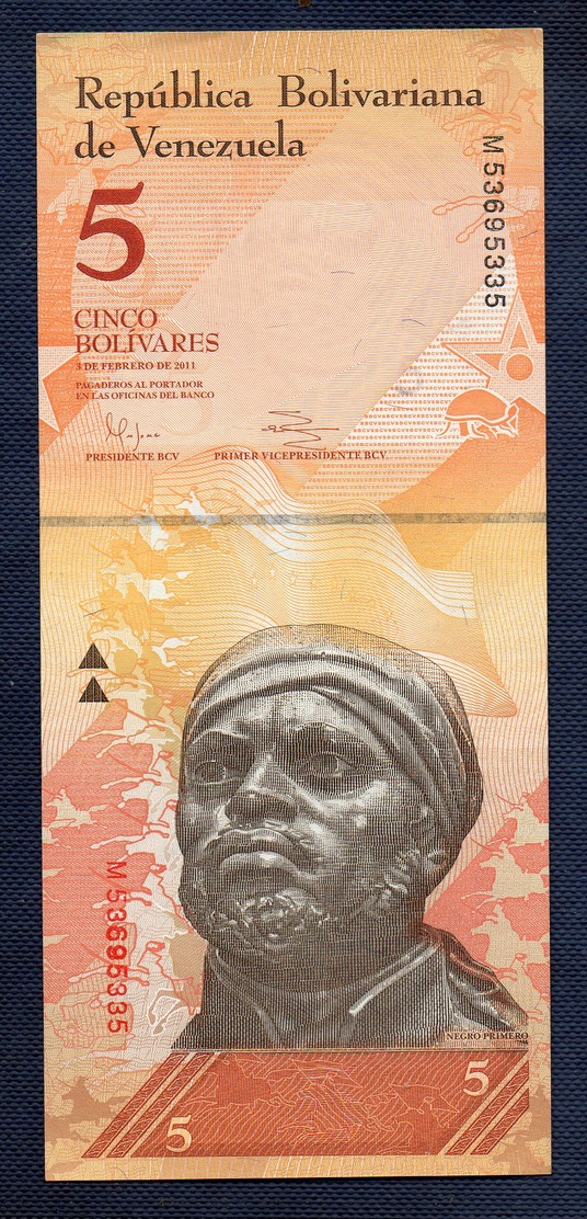 Venezuela  5   Bolívares 2011 (UNC) - Venezuela