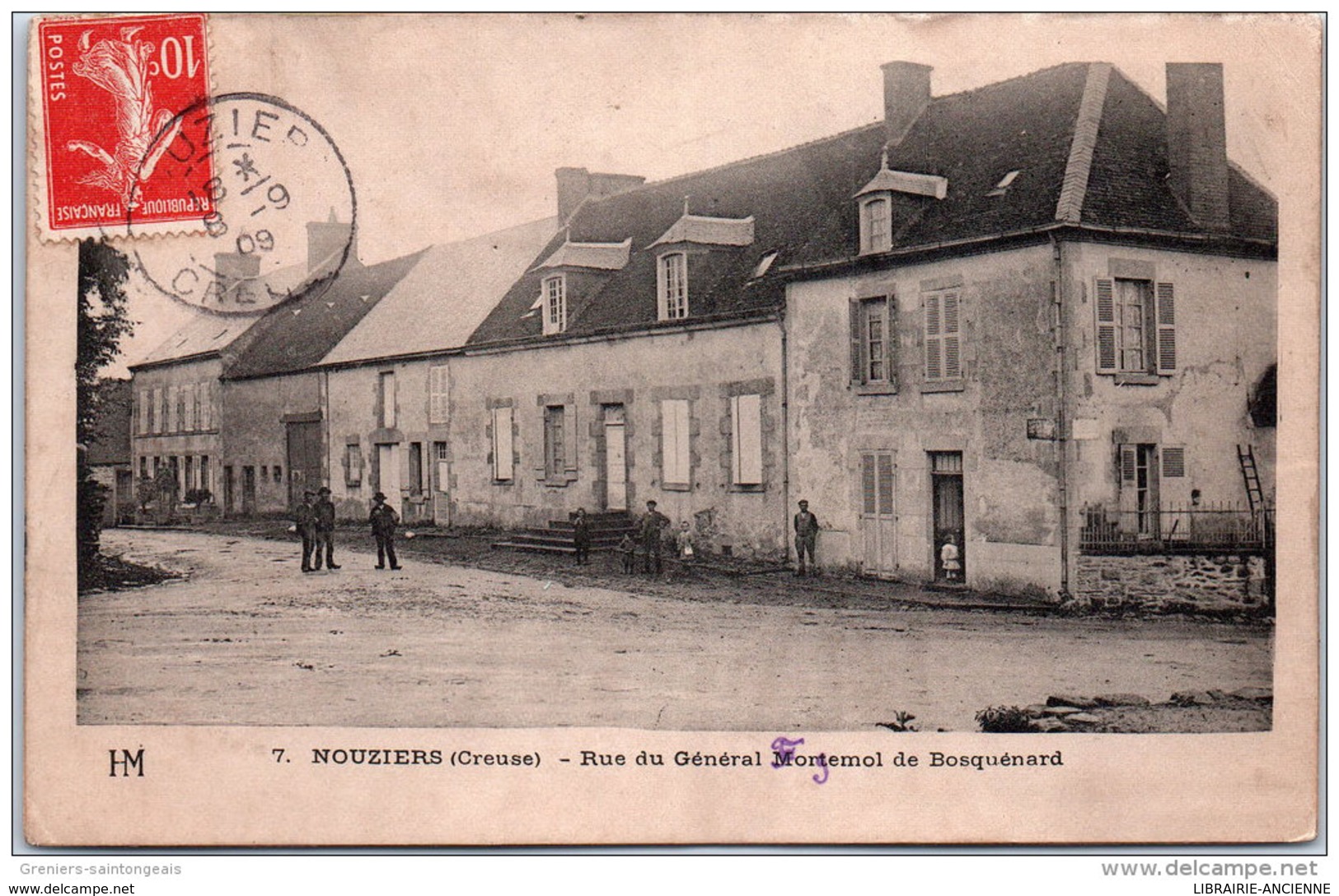 23 NOUZIERS - Rue Du Général Forjemol De Bosquénard - Altri & Non Classificati