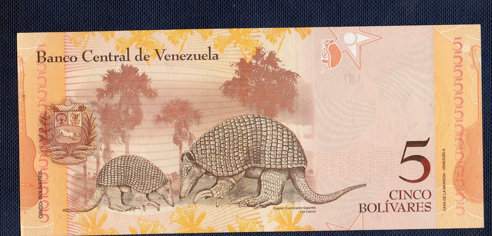 Venezuela  5   Bolívares 2014 (UNC) - Venezuela