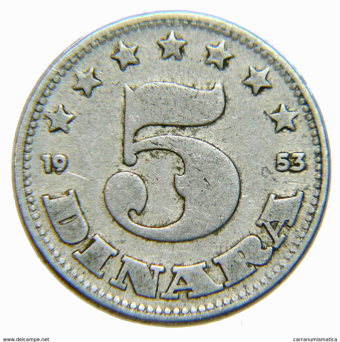 [NC] JUGOSLAVIA - 5 DINARA 1953 (nc3893) - Yugoslavia