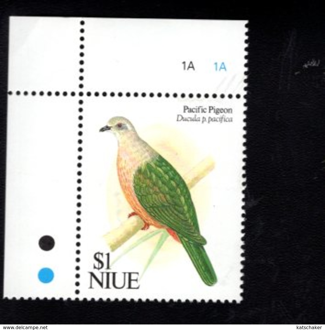 705825524 NIUE  POSTFRIS MINT NEVER HINGED POSTFRISCH EINWANDFREI  SCOTT 607 BIRDS - Niue