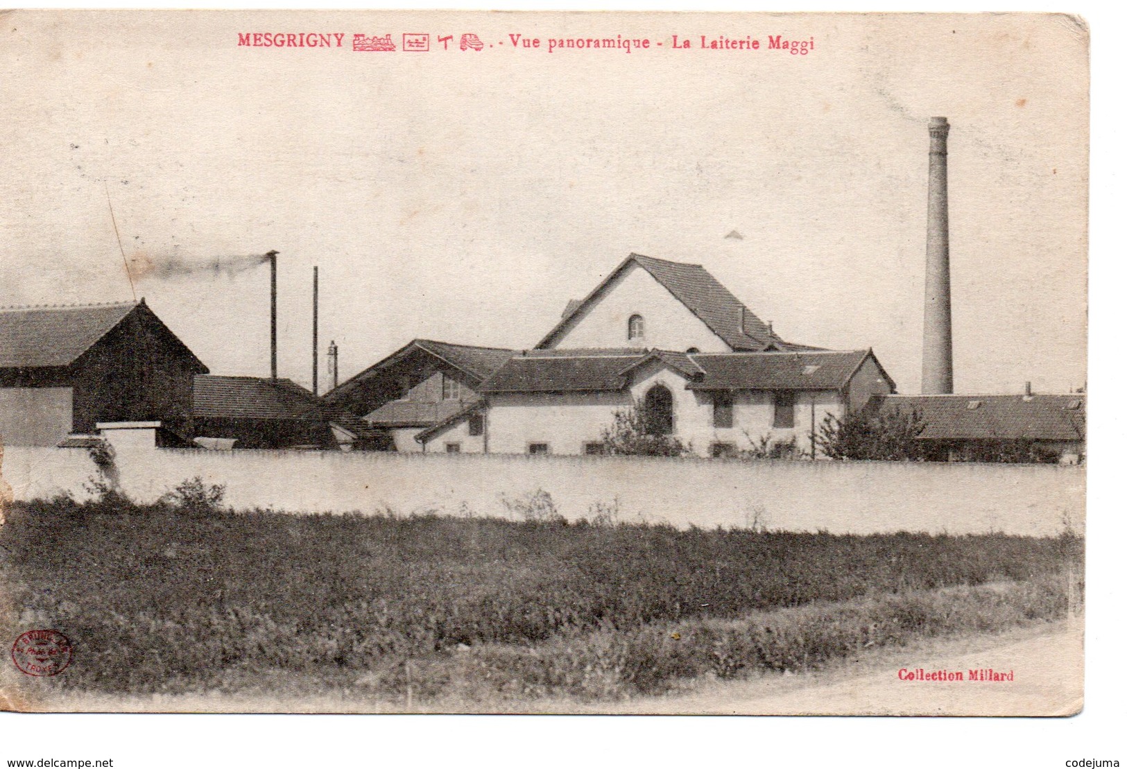 MESGRIGNY : La Laiterie Maggi - Autres & Non Classés