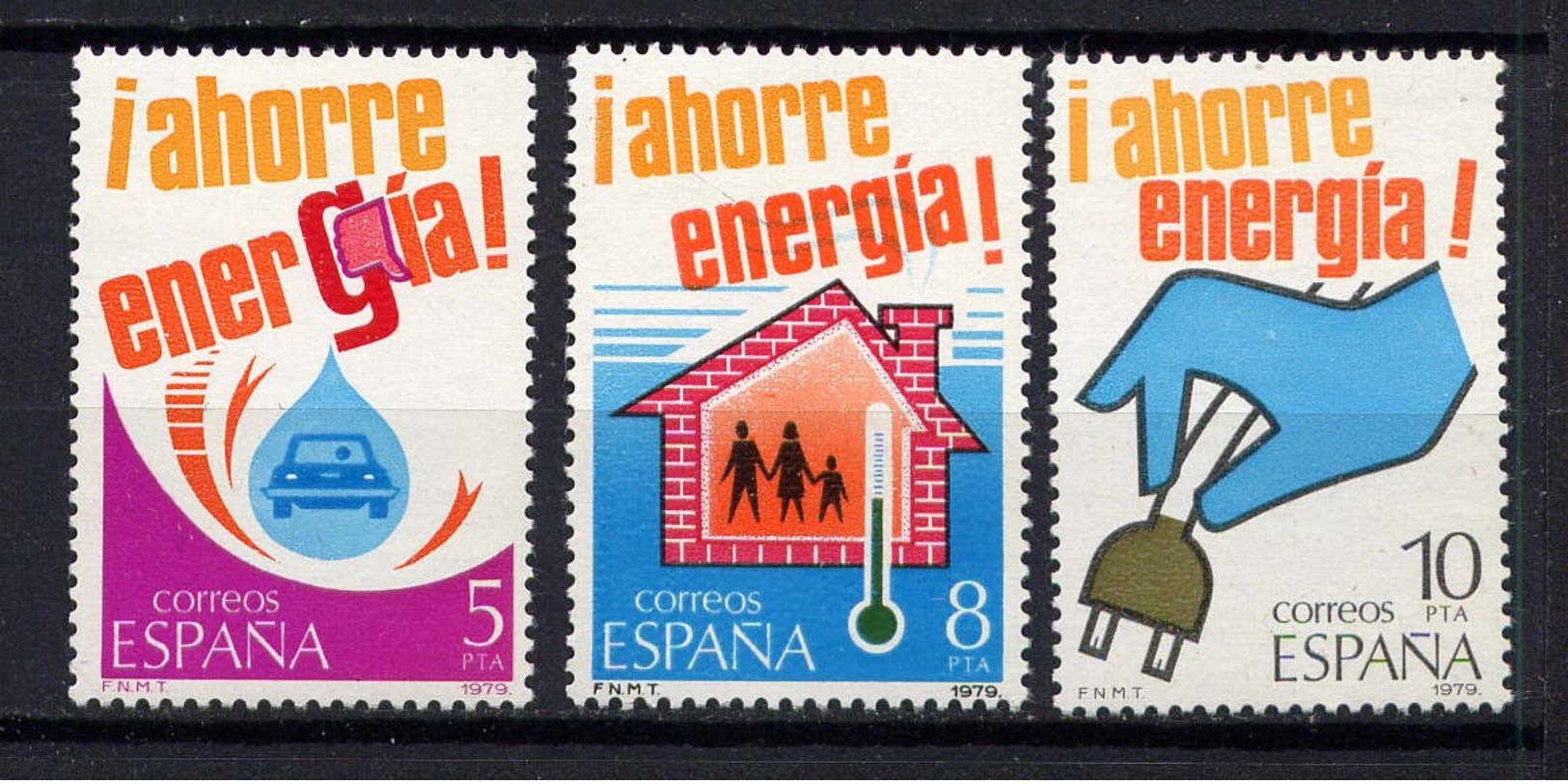 ESPAGNE - 2154/2156** - ECONOMIE D'ENERGIE - Neufs