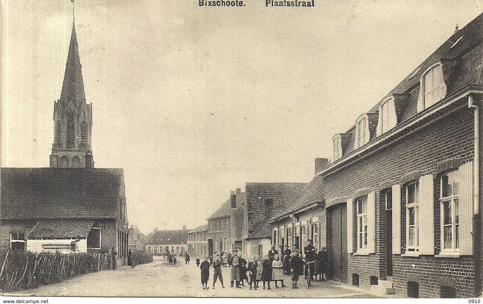 BIXSCHOOTE-LANGEMARK "PLAATSSTRAAT"UITG.PATTYN - Langemark-Pölkapelle