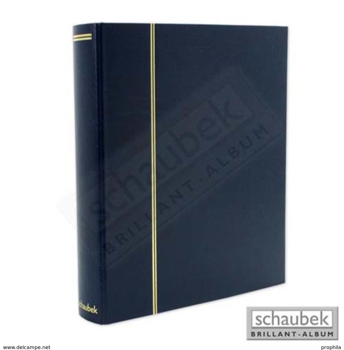 Schaubek Rb-1113 Universal-Folienblattalbum Attaché Für ETB Mit 20 Blatt Fo-111 Für Formate Bis DIN A4 Blau - Groß, Grund Schwarz