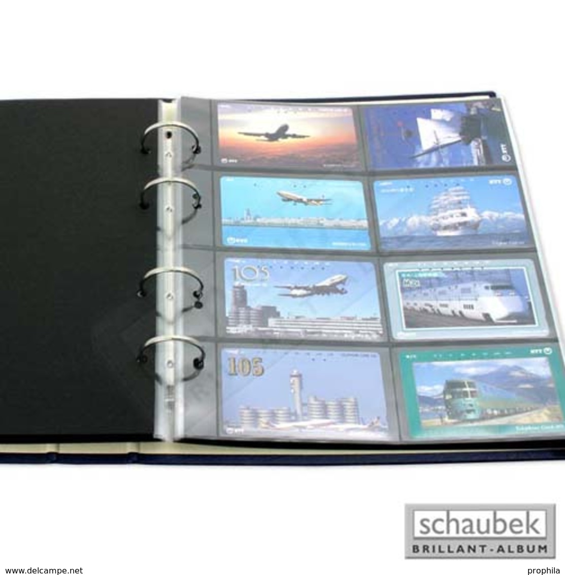 Schaubek ST2-10 Telefonkartenblatt, Transparent (Packung Per 10 Stück) - Supplies And Equipment