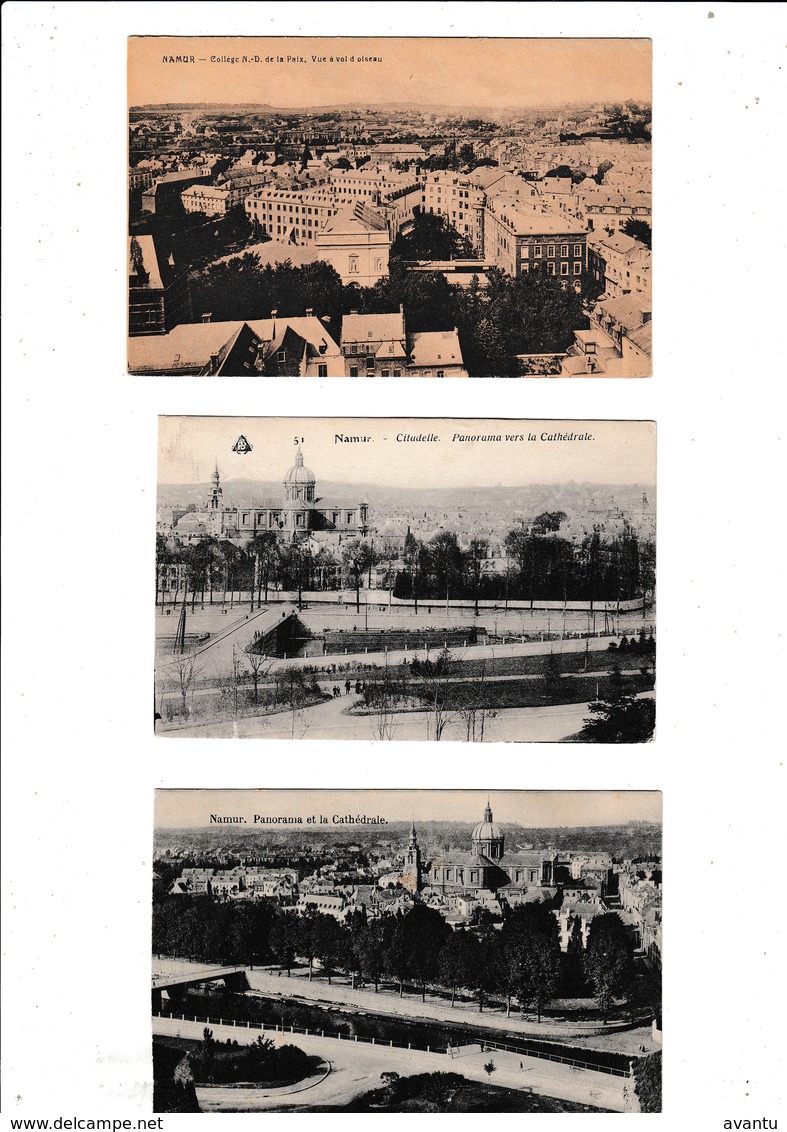 NAMUR  / TRES BELLE COLLECTION  DE 100  CARTES POSTALES DE NAMUR   / DESTOCKAGE