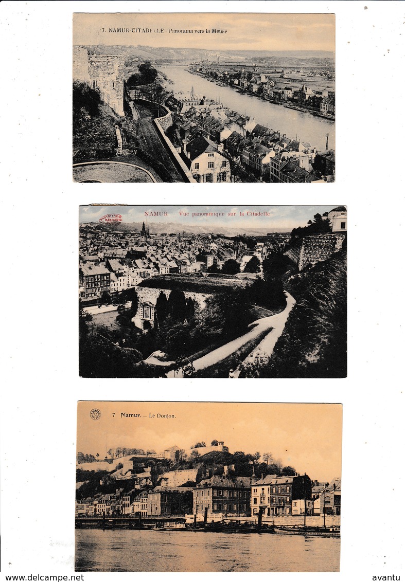 NAMUR  / TRES BELLE COLLECTION  DE 100  CARTES POSTALES DE NAMUR   / DESTOCKAGE