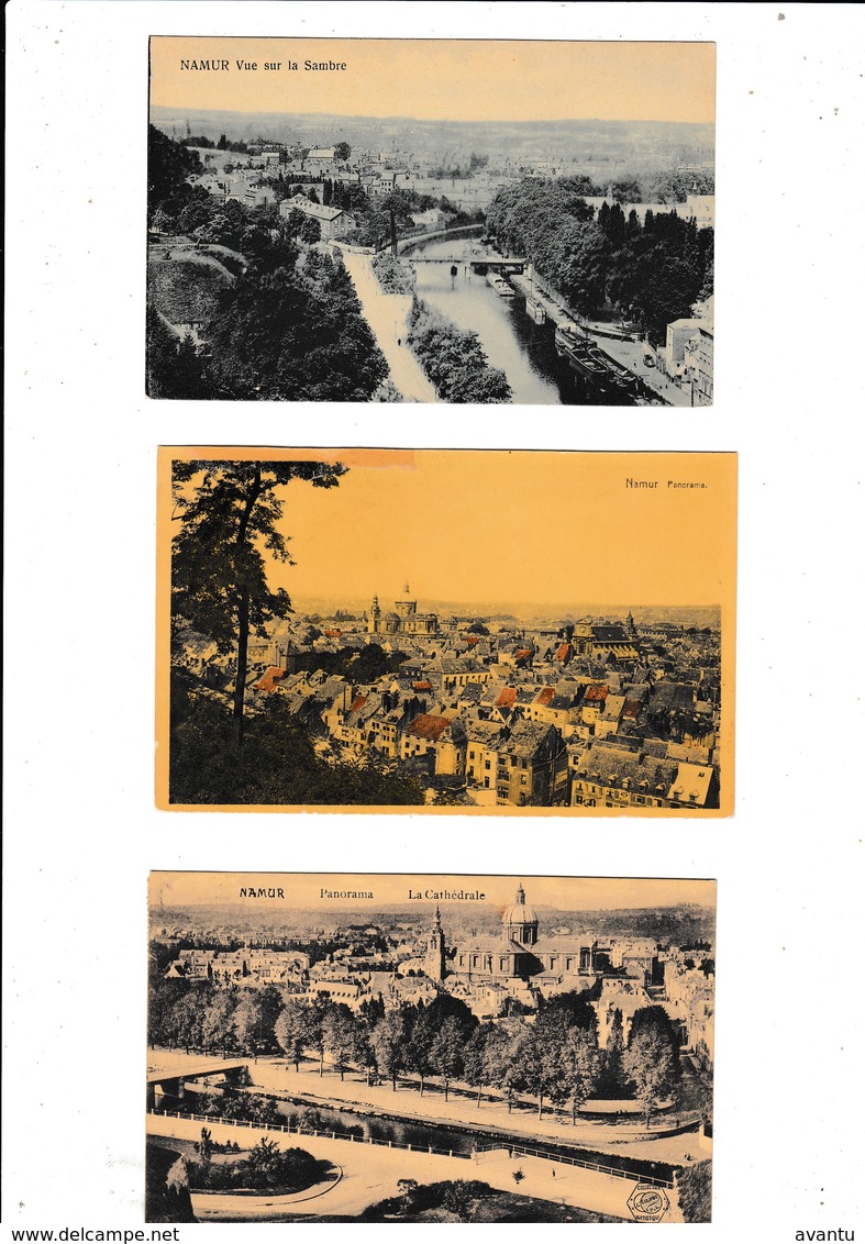 NAMUR  / TRES BELLE COLLECTION  DE 100  CARTES POSTALES DE NAMUR   / DESTOCKAGE