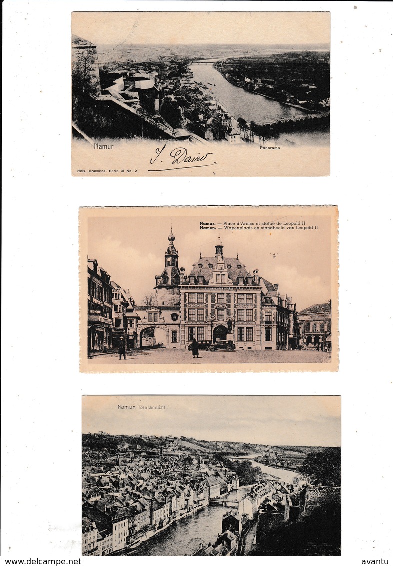 NAMUR  / TRES BELLE COLLECTION  DE 100  CARTES POSTALES DE NAMUR   / DESTOCKAGE