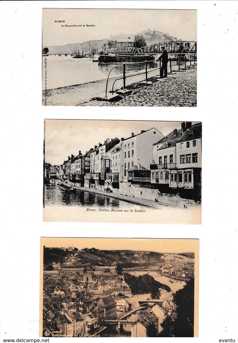 NAMUR  / TRES BELLE COLLECTION  DE 100  CARTES POSTALES DE NAMUR   / DESTOCKAGE