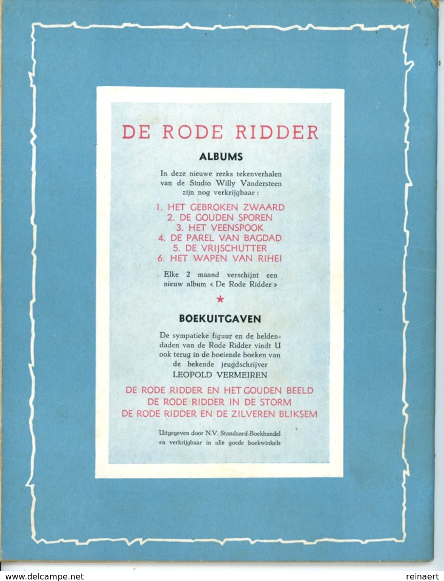 De Rode Ridder 6 - Het Wapen Van Rihei (1ste Druk) 1961 - Rode Ridder, De