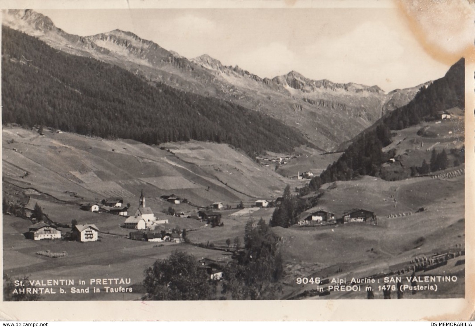 St Valentin In Prettau Ahrntal Sand In Taufers / San Valentino In Predoi Pusteria 1949 - Bolzano (Bozen)