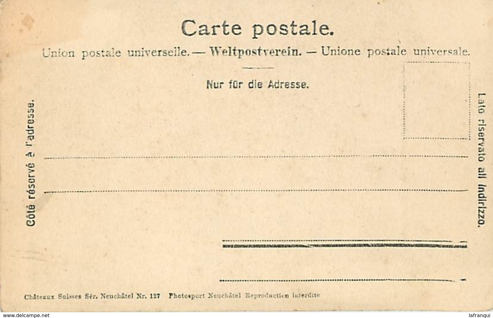 Suisse - Ref D634- La Borcaderie Pres De Valangin  - Carte Bon Etat - - Valangin