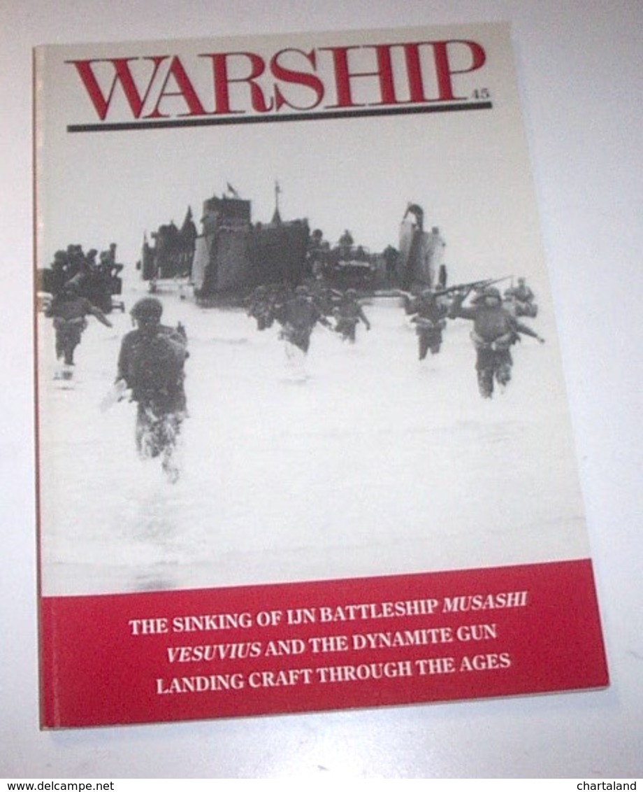 WWII Marina - WARSHIP  - N 45 - 1^ Ed 1988 - Non Classificati
