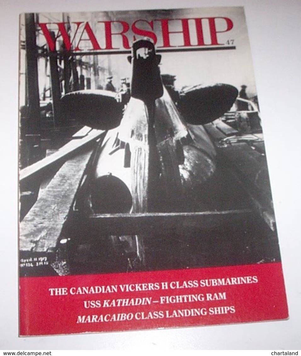 WWII Marina - WARSHIP  - N 47 - 1^ Ed 1988 - Non Classificati