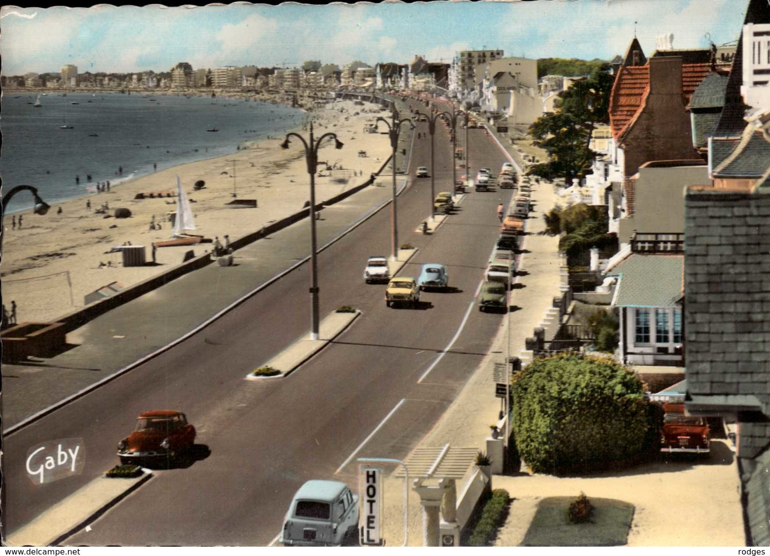 Dep 44 , Cpm  PORNICHET , 19 , Boulevard Des Océanides (beau Timbre, 1963) (D09.4143) - Pornichet