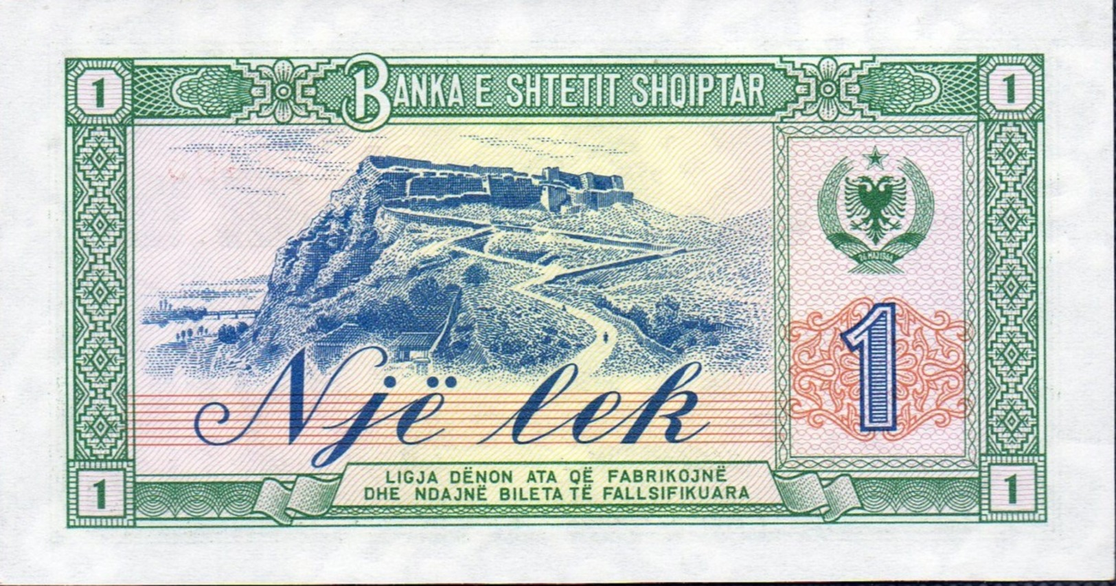 Albania - Pick 40 - 1 Lek 1976 - Unc - Albanië