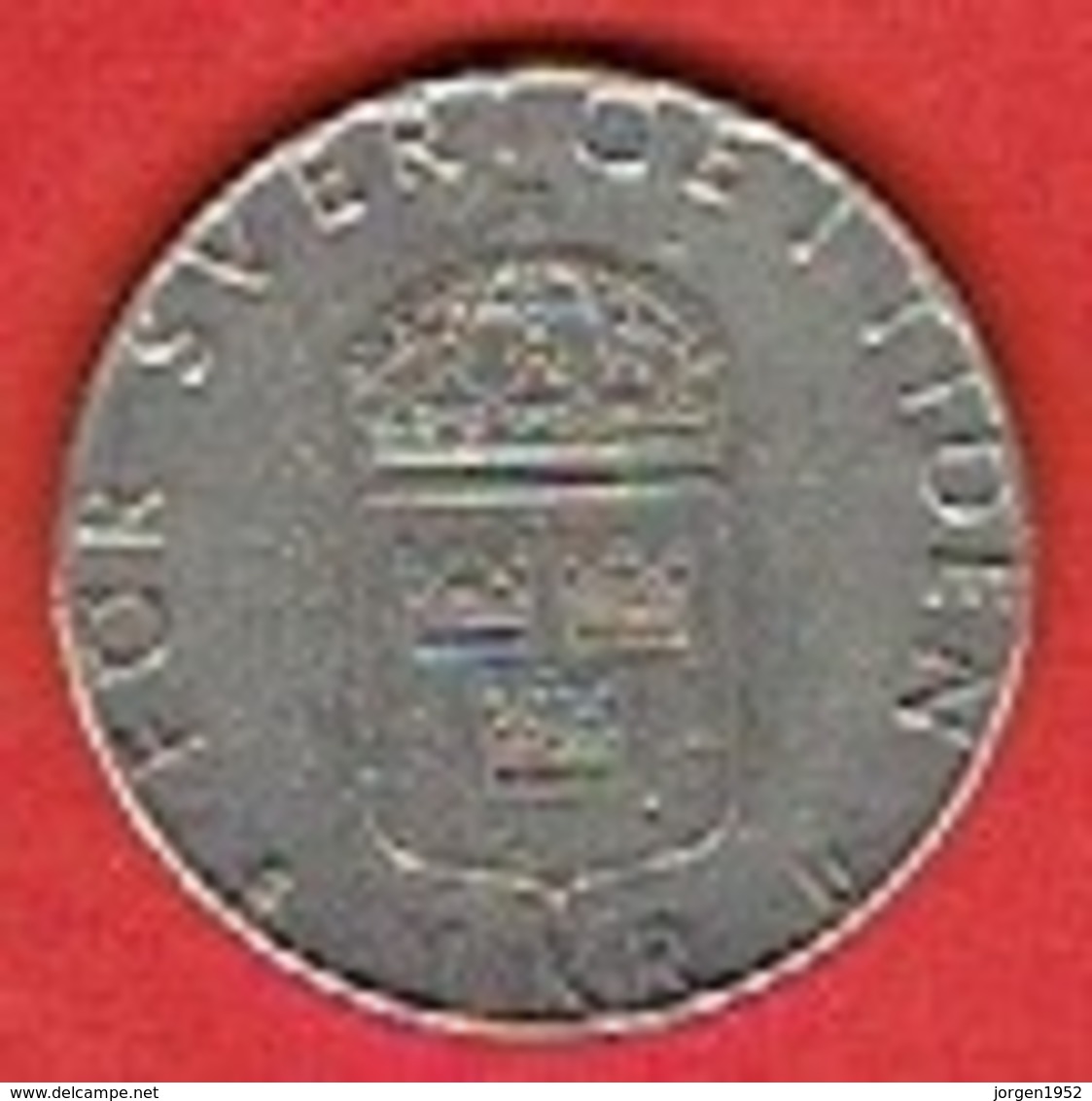 SWEDEN #  1 KR  FROM 1977 - Suède