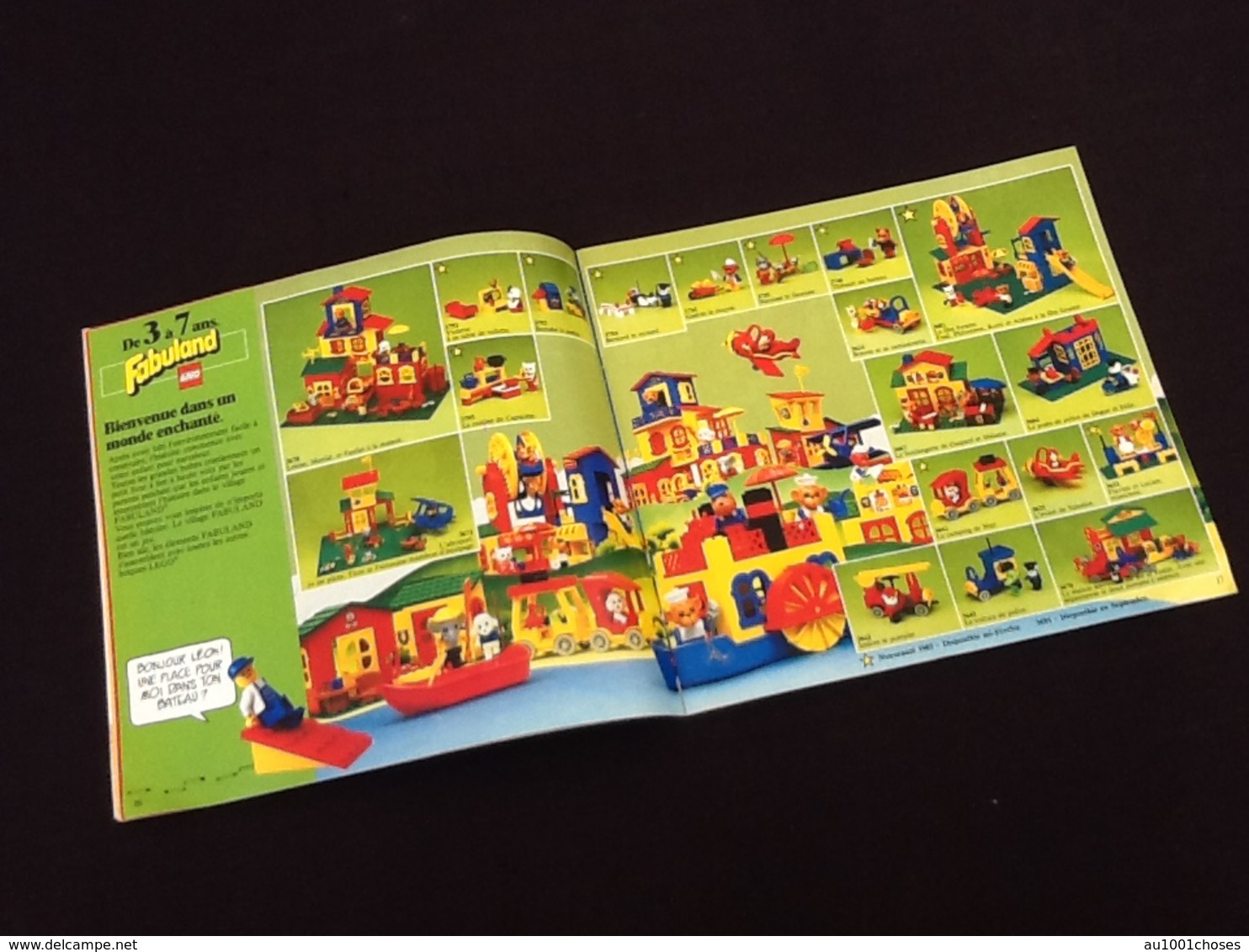 Bazar Saint-Antoine Etampes (Essonne)  Catalogue 1985 Lego & Duplo 35