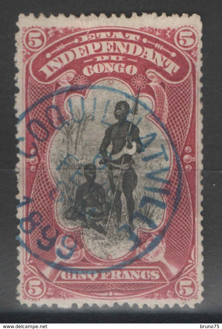 Congo Belge - YT 18 Oblitéré Coquilhatville (Mbandaka) 1899 - Gebraucht