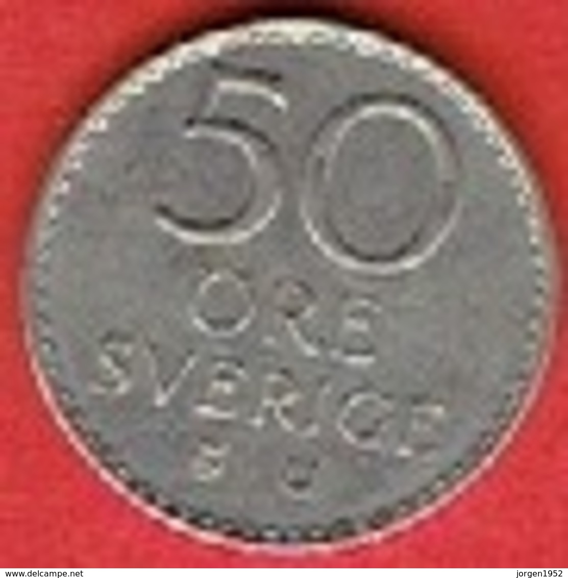 SWEDEN #  50 ØRE  FROM 1973 - Suède