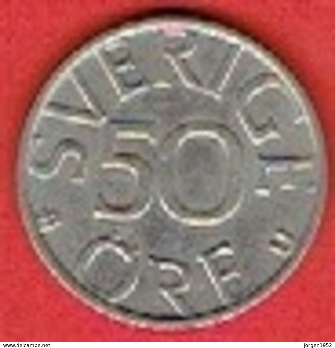 SWEDEN #  50 ØRE  FROM 1981 - Suède