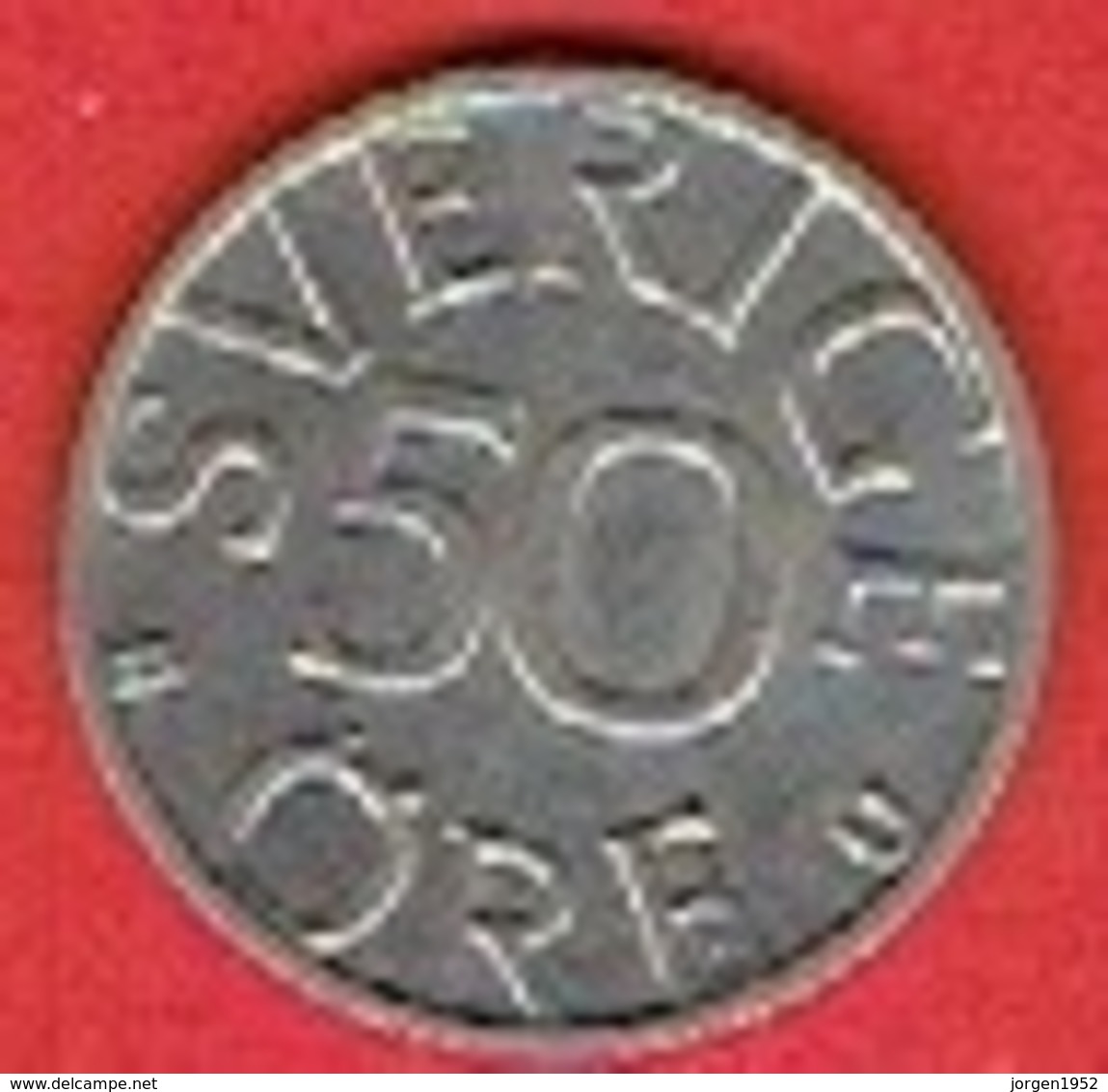 SWEDEN #  50 ØRE  FROM 1984 - Suecia