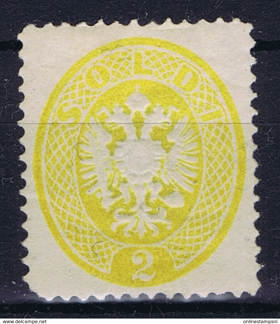 Austria Lombardei & Venetien Mi 14 MH/* Flz/ Charniere - Ongebruikt