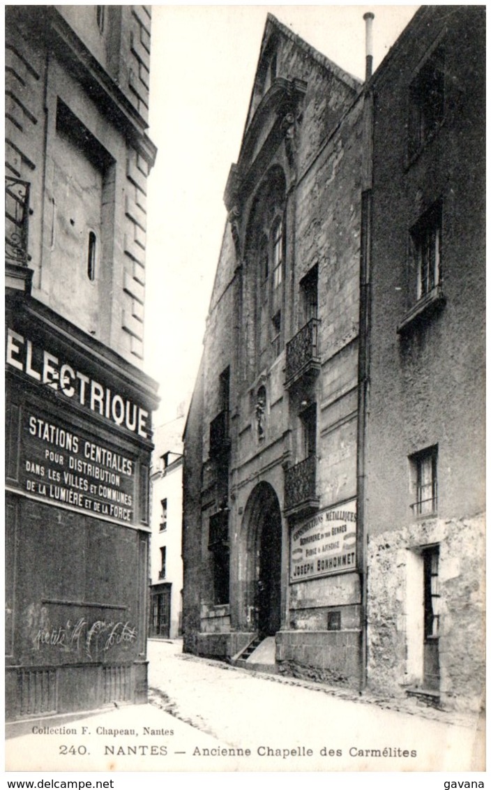 44 NANTES - Ancienne Chapelle Des Carmélites - Nantes