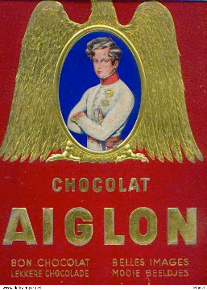 (chocolat) AIGLON – Version 720 Chromos Avec « Chocolat AIGLON – Bon Chocolat – Belles Images (bilingue)»  Album Complet - Aiglon