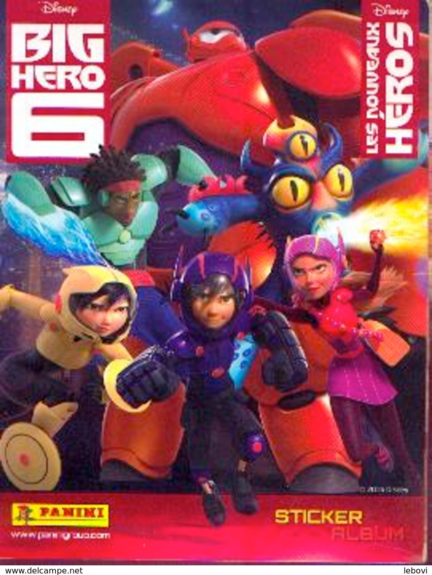 PANINI  « BIG HERO 6 » Album Incomplet (+/- 79 % Des Chromos) - Albumes & Catálogos