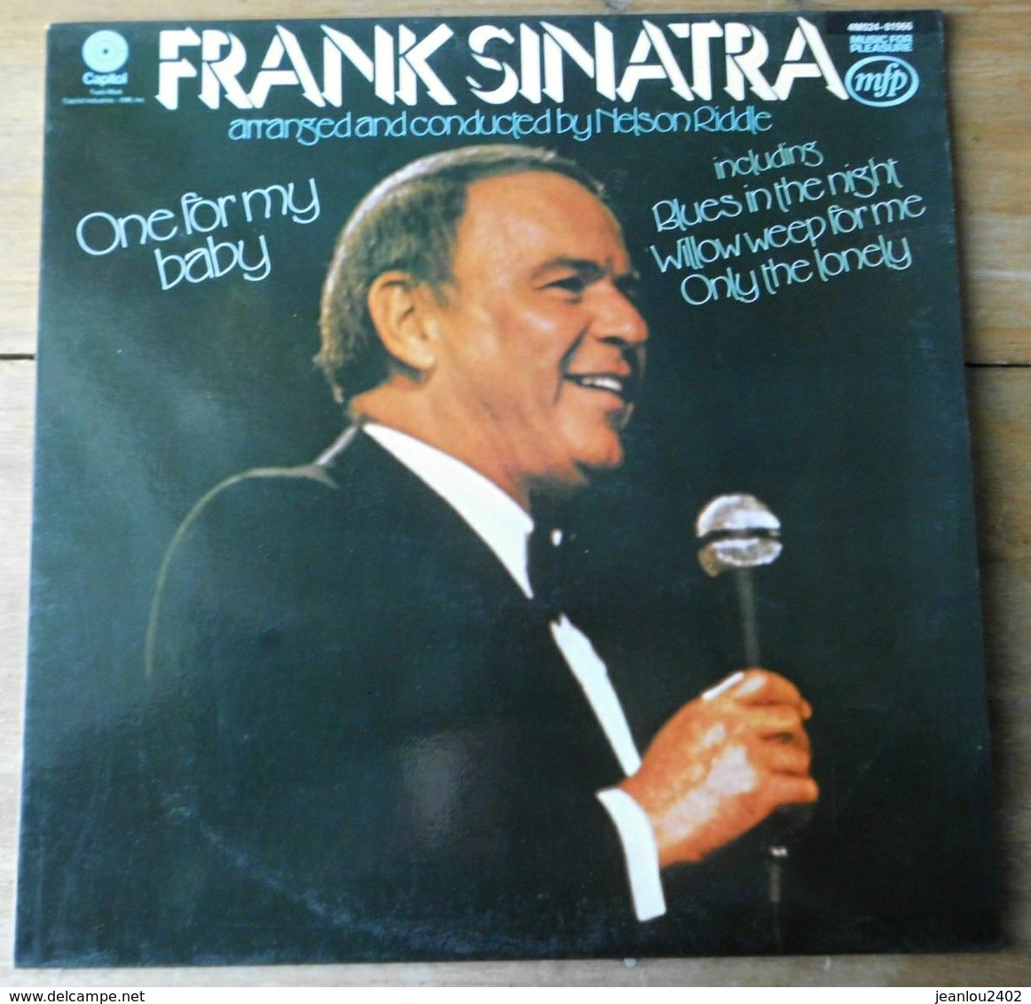 Vinyle "Frank Sinatra"  "One For My Baby" - Country Et Folk